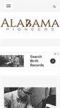 Mobile Screenshot of alabamapioneers.com